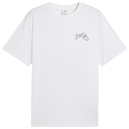 Puma Ανδρική κοντομάνικη μπλούζα Graphics Hotel Relaxed Tee